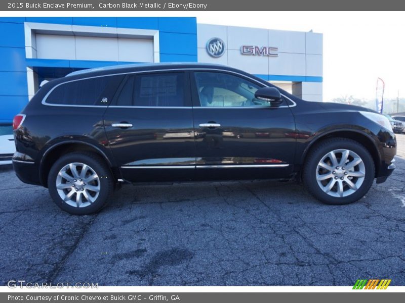 Carbon Black Metallic / Ebony/Ebony 2015 Buick Enclave Premium