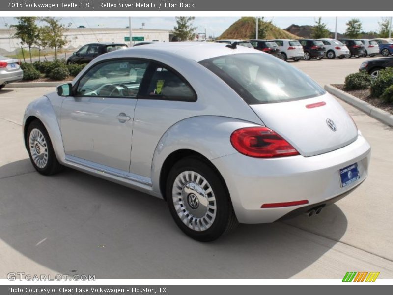 Reflex Silver Metallic / Titan Black 2015 Volkswagen Beetle 1.8T