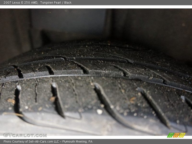 Tungsten Pearl / Black 2007 Lexus IS 250 AWD