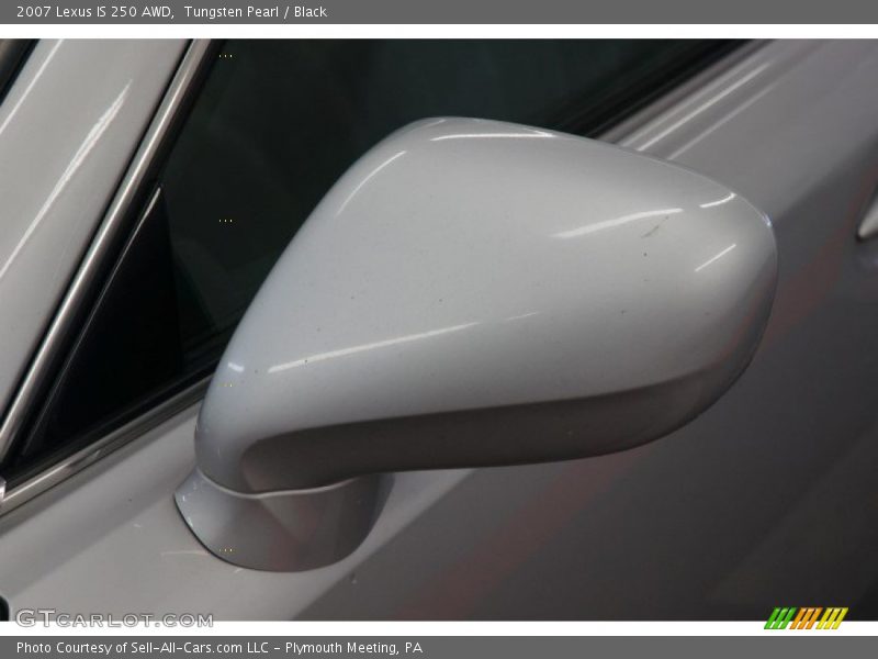 Tungsten Pearl / Black 2007 Lexus IS 250 AWD