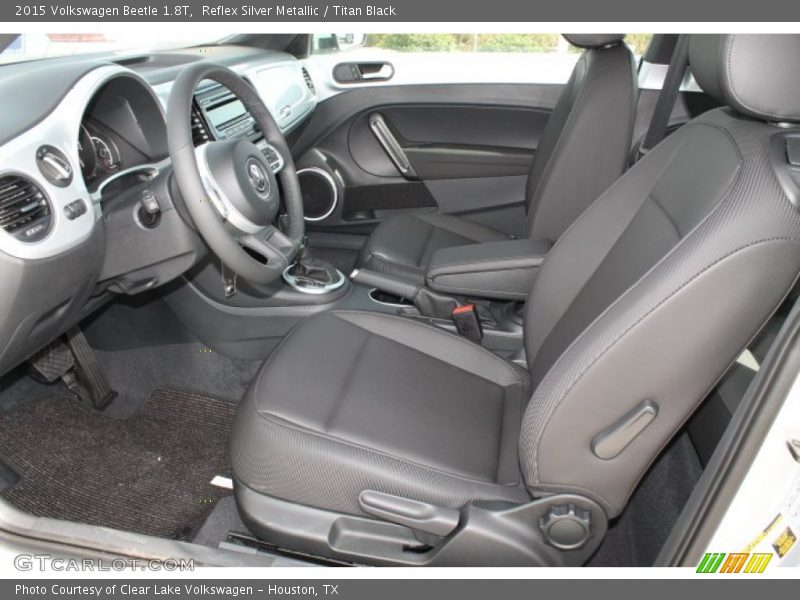 Reflex Silver Metallic / Titan Black 2015 Volkswagen Beetle 1.8T