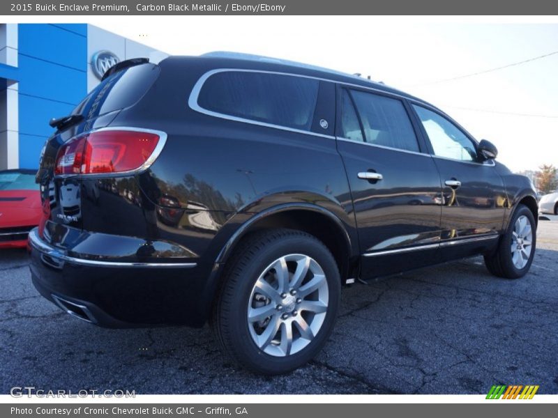 Carbon Black Metallic / Ebony/Ebony 2015 Buick Enclave Premium