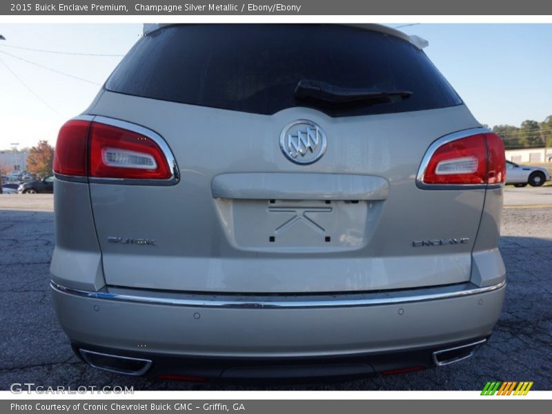 Champagne Silver Metallic / Ebony/Ebony 2015 Buick Enclave Premium