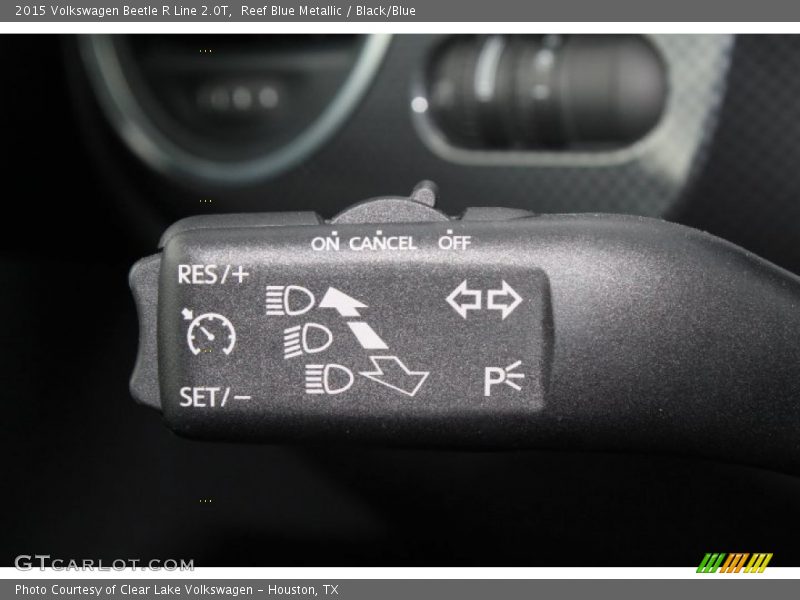 Controls of 2015 Beetle R Line 2.0T