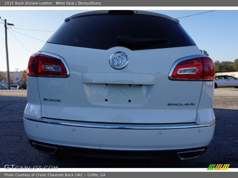 White Opal / Ebony/Ebony 2015 Buick Enclave Leather