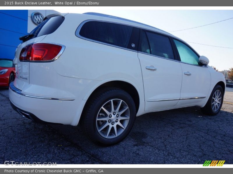 White Opal / Ebony/Ebony 2015 Buick Enclave Leather