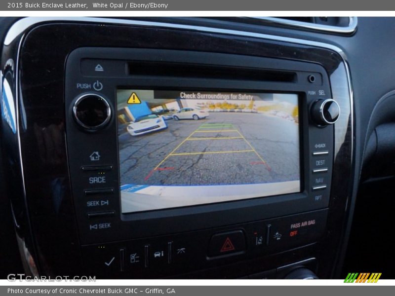 White Opal / Ebony/Ebony 2015 Buick Enclave Leather