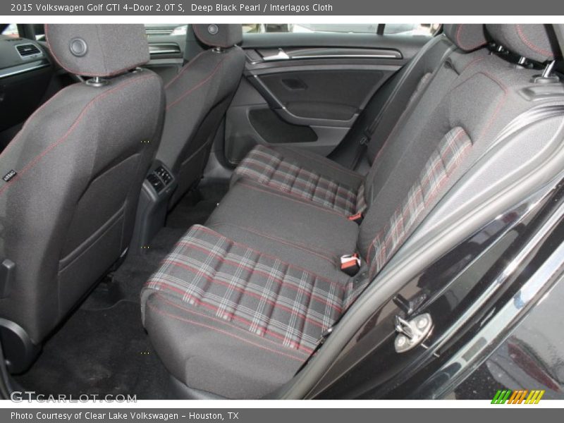 Deep Black Pearl / Interlagos Cloth 2015 Volkswagen Golf GTI 4-Door 2.0T S