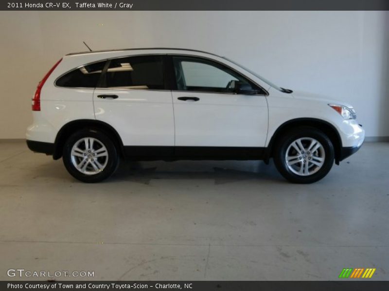 Taffeta White / Gray 2011 Honda CR-V EX