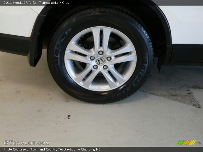 Taffeta White / Gray 2011 Honda CR-V EX