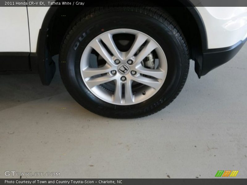 Taffeta White / Gray 2011 Honda CR-V EX