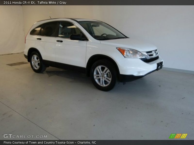 Taffeta White / Gray 2011 Honda CR-V EX