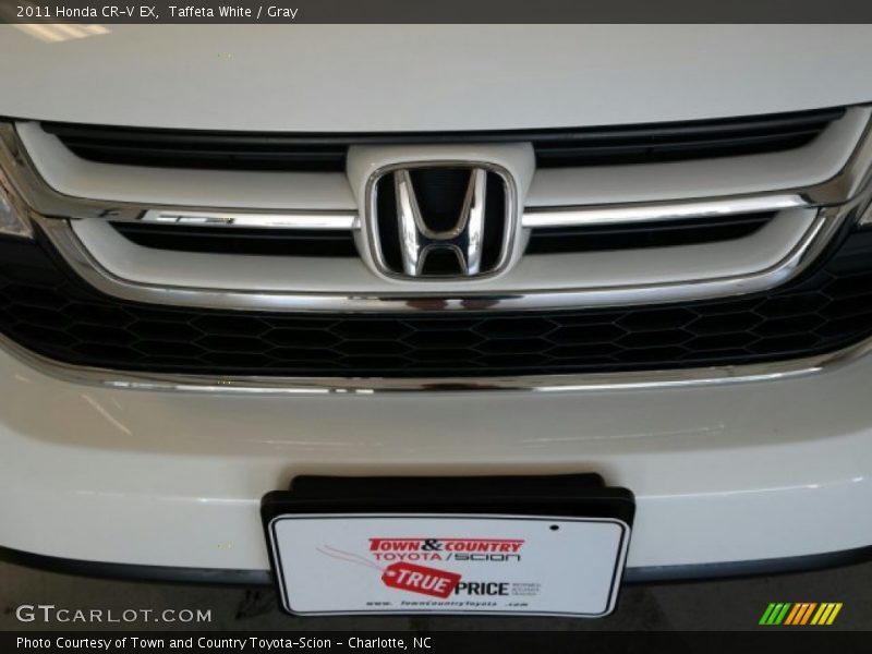 Taffeta White / Gray 2011 Honda CR-V EX