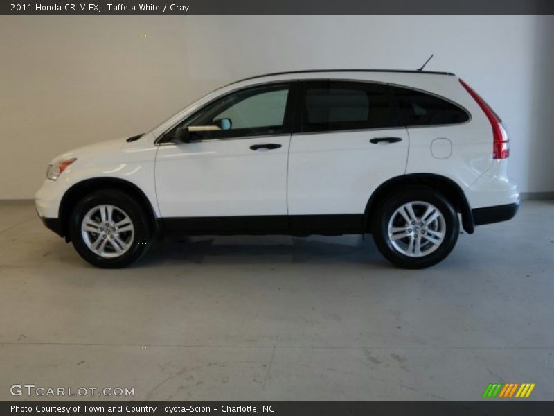 Taffeta White / Gray 2011 Honda CR-V EX