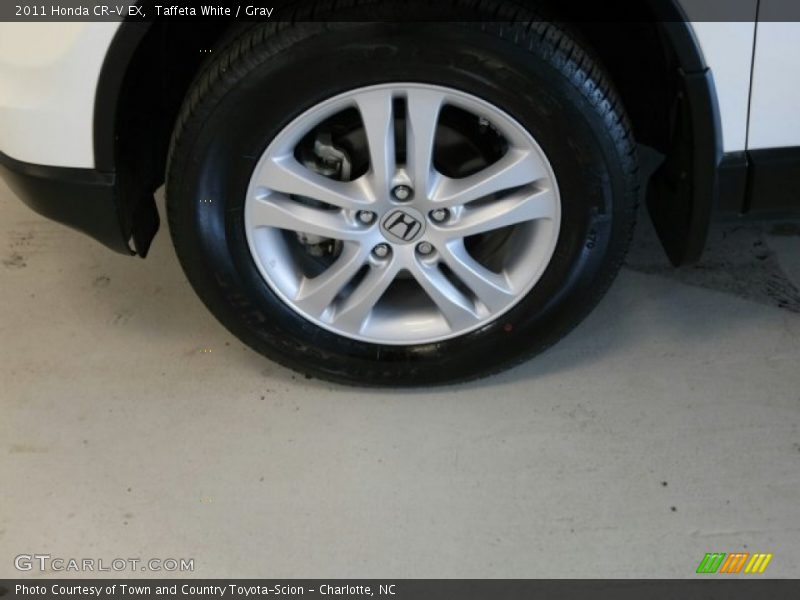 Taffeta White / Gray 2011 Honda CR-V EX