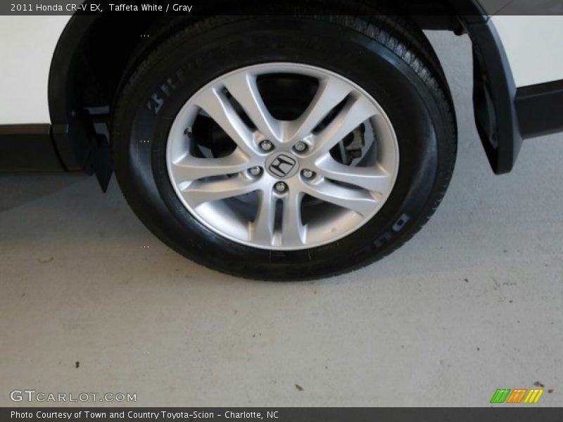 Taffeta White / Gray 2011 Honda CR-V EX