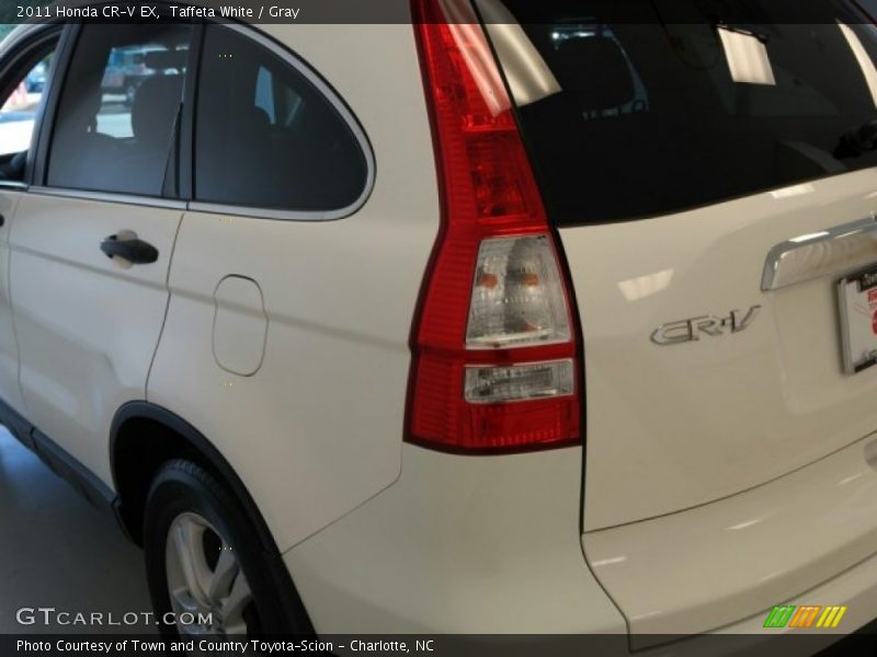 Taffeta White / Gray 2011 Honda CR-V EX