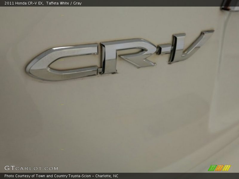 Taffeta White / Gray 2011 Honda CR-V EX