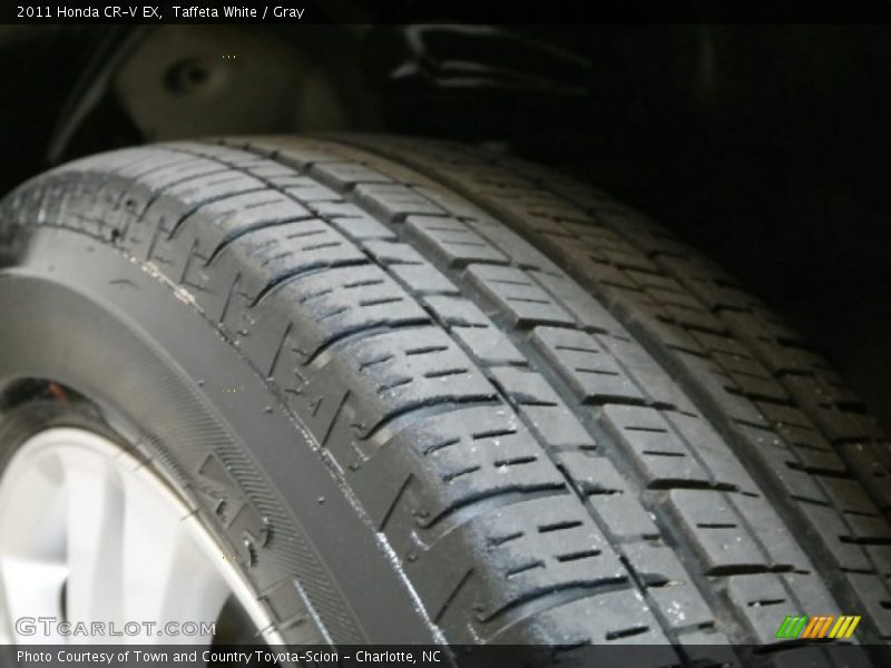 Taffeta White / Gray 2011 Honda CR-V EX
