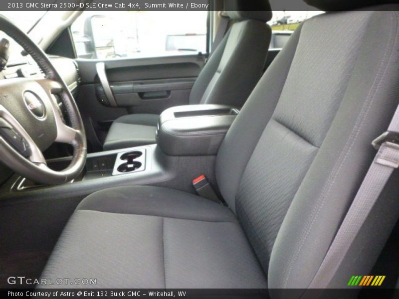 Summit White / Ebony 2013 GMC Sierra 2500HD SLE Crew Cab 4x4