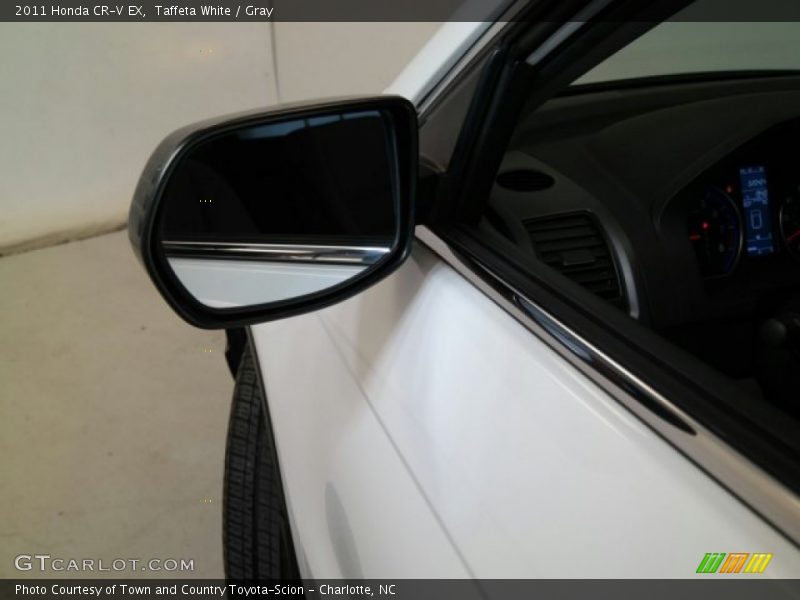 Taffeta White / Gray 2011 Honda CR-V EX