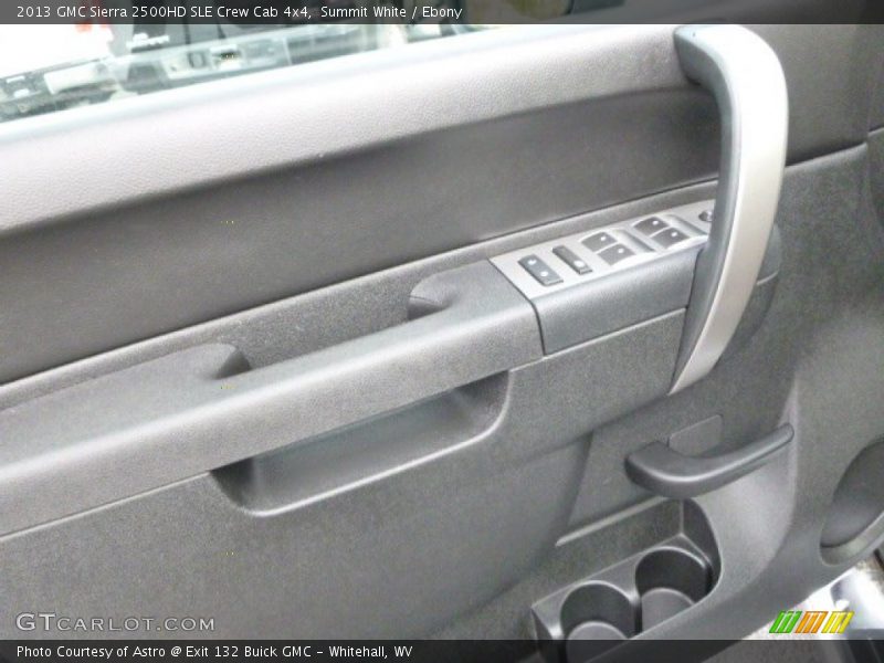 Summit White / Ebony 2013 GMC Sierra 2500HD SLE Crew Cab 4x4