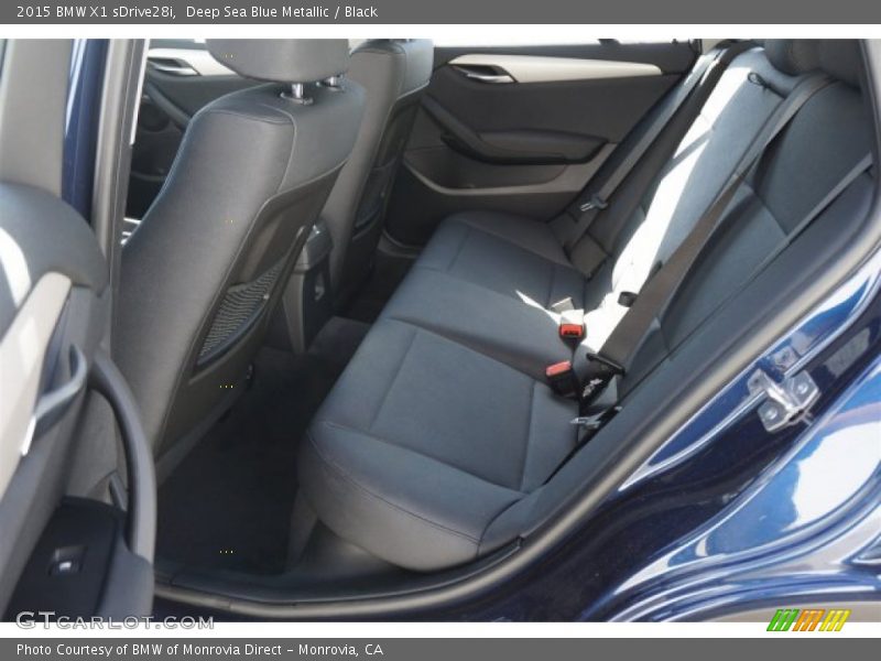 Deep Sea Blue Metallic / Black 2015 BMW X1 sDrive28i