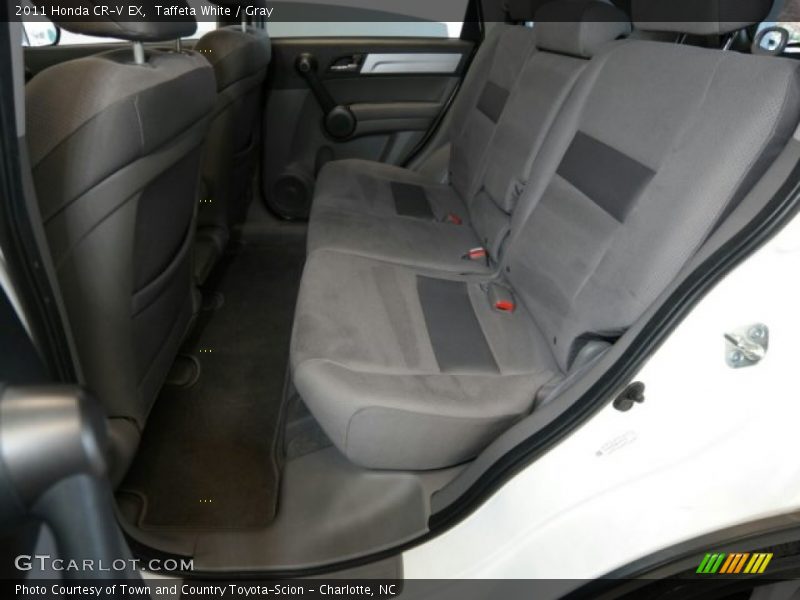 Taffeta White / Gray 2011 Honda CR-V EX