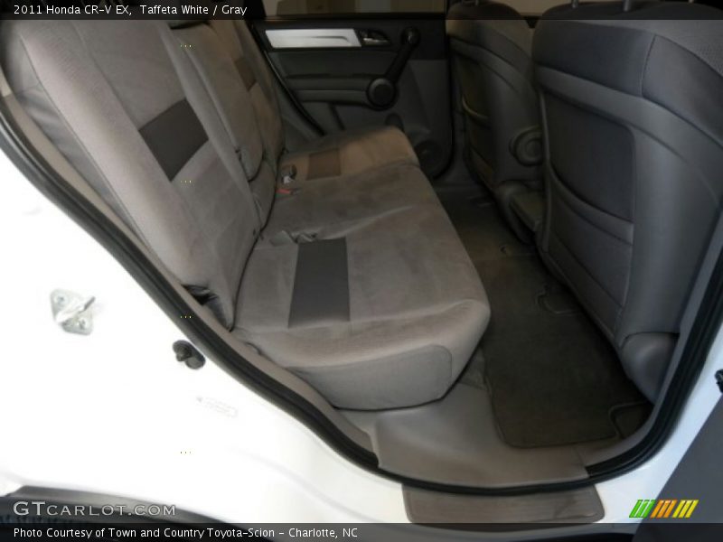 Taffeta White / Gray 2011 Honda CR-V EX