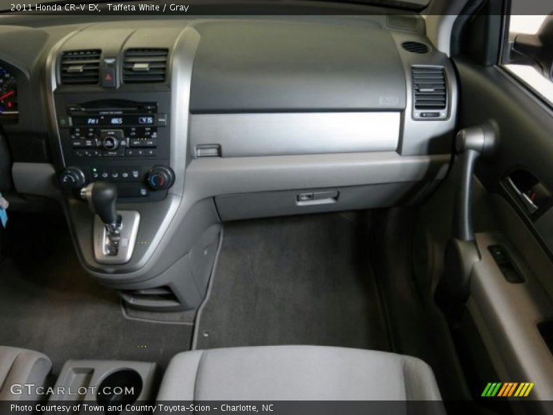 Taffeta White / Gray 2011 Honda CR-V EX