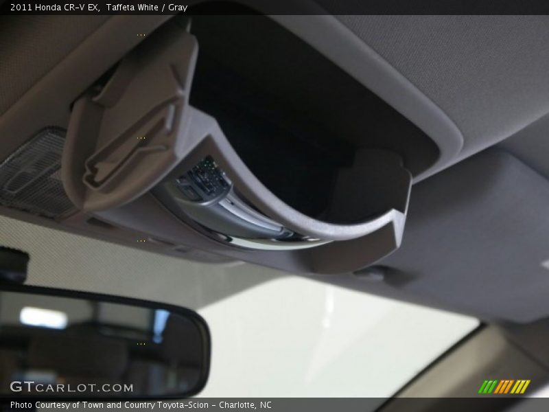 Taffeta White / Gray 2011 Honda CR-V EX