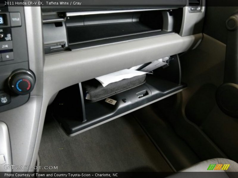 Taffeta White / Gray 2011 Honda CR-V EX