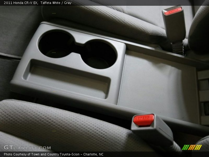 Taffeta White / Gray 2011 Honda CR-V EX