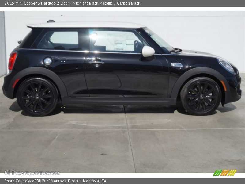 Midnight Black Metallic / Carbon Black 2015 Mini Cooper S Hardtop 2 Door