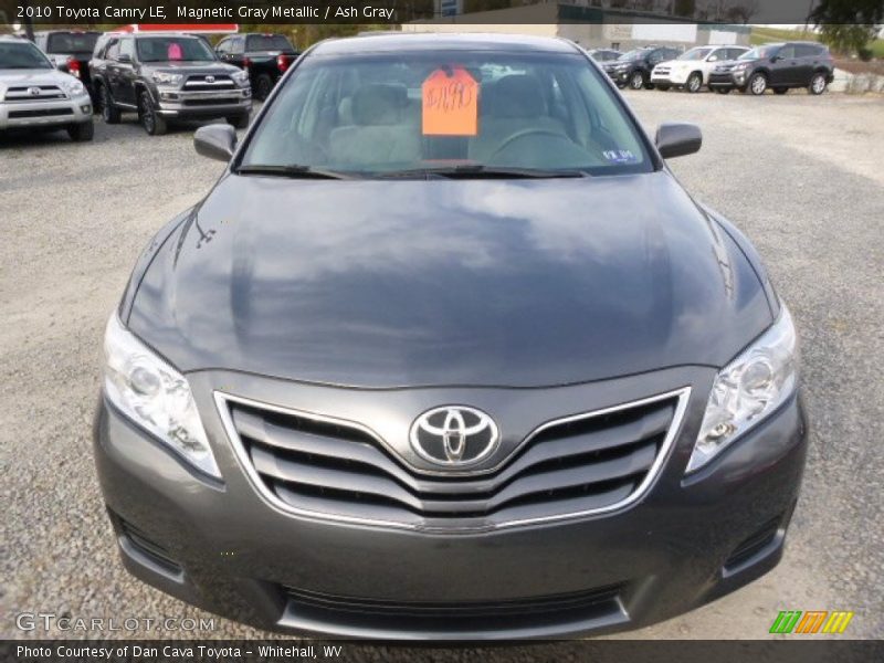 Magnetic Gray Metallic / Ash Gray 2010 Toyota Camry LE
