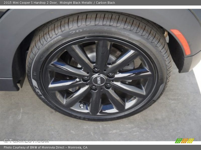Midnight Black Metallic / Carbon Black 2015 Mini Cooper S Hardtop 2 Door
