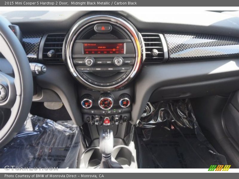 Midnight Black Metallic / Carbon Black 2015 Mini Cooper S Hardtop 2 Door
