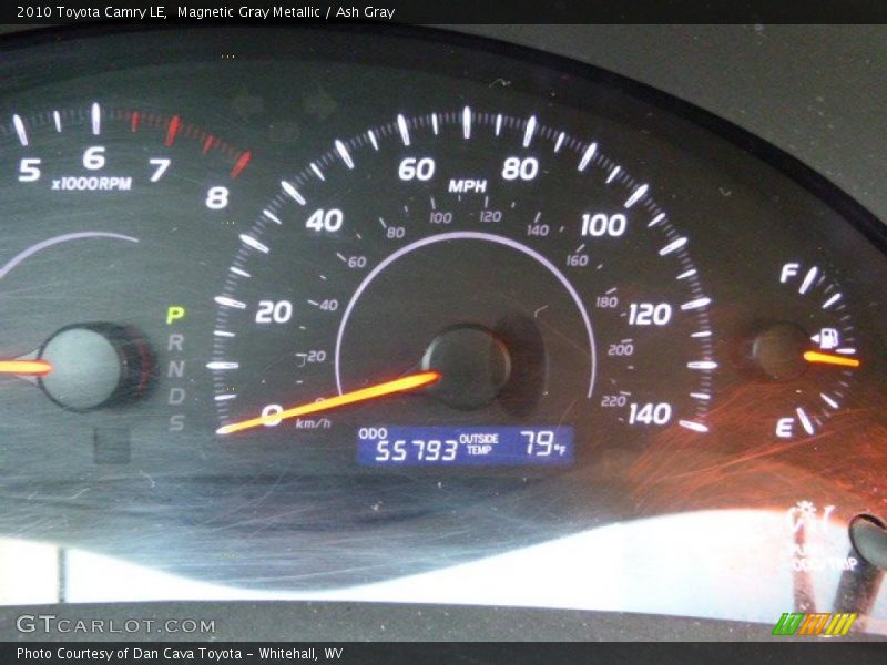 Magnetic Gray Metallic / Ash Gray 2010 Toyota Camry LE