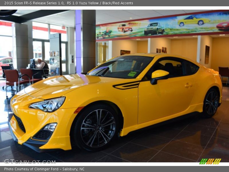 RS 1.0 Yuzu Yellow / Black/Red Accents 2015 Scion FR-S Release Series 1.0
