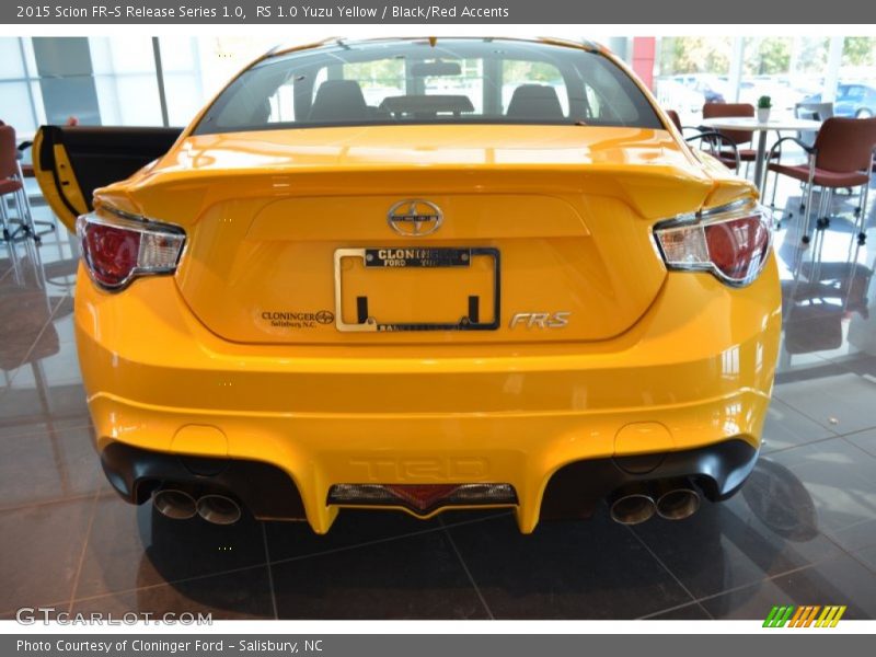 RS 1.0 Yuzu Yellow / Black/Red Accents 2015 Scion FR-S Release Series 1.0