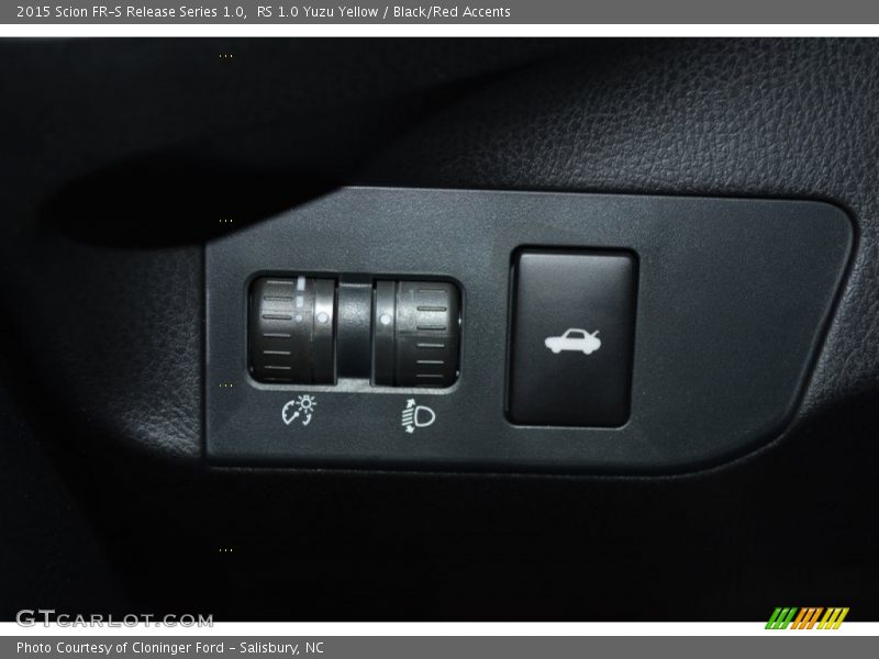 Controls of 2015 FR-S Release Series 1.0