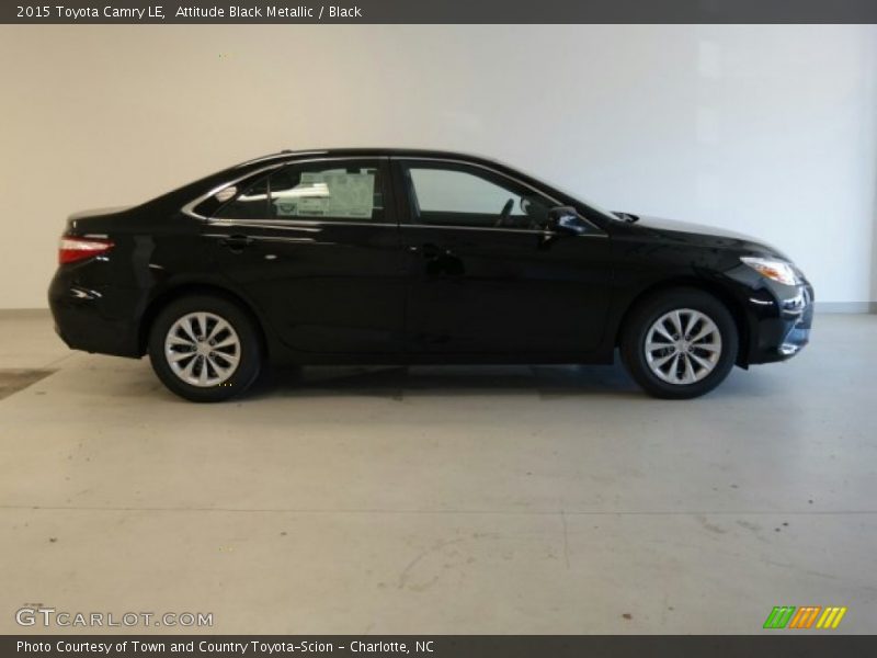 Attitude Black Metallic / Black 2015 Toyota Camry LE