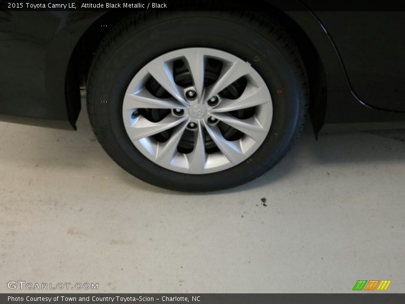 Attitude Black Metallic / Black 2015 Toyota Camry LE