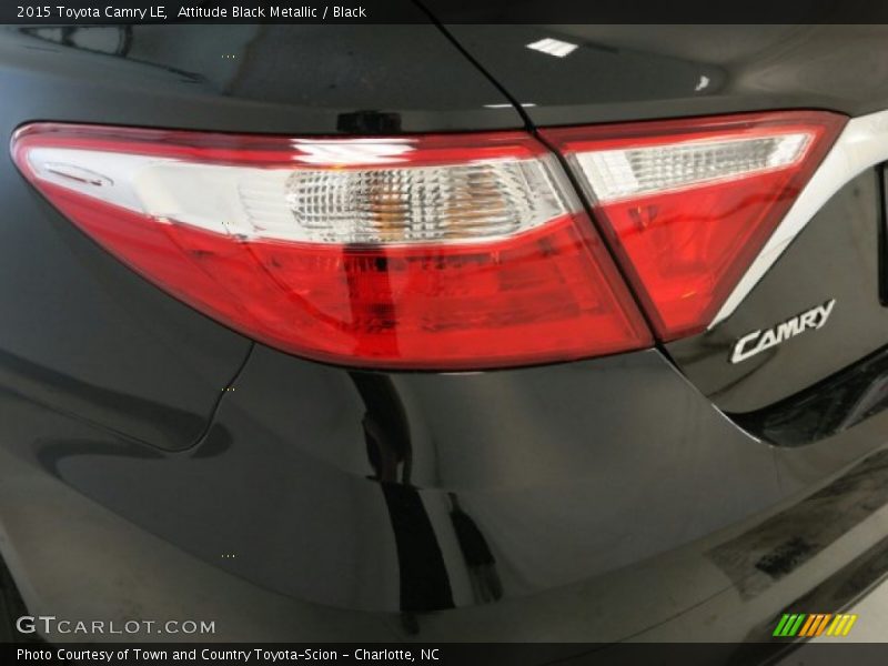 Attitude Black Metallic / Black 2015 Toyota Camry LE