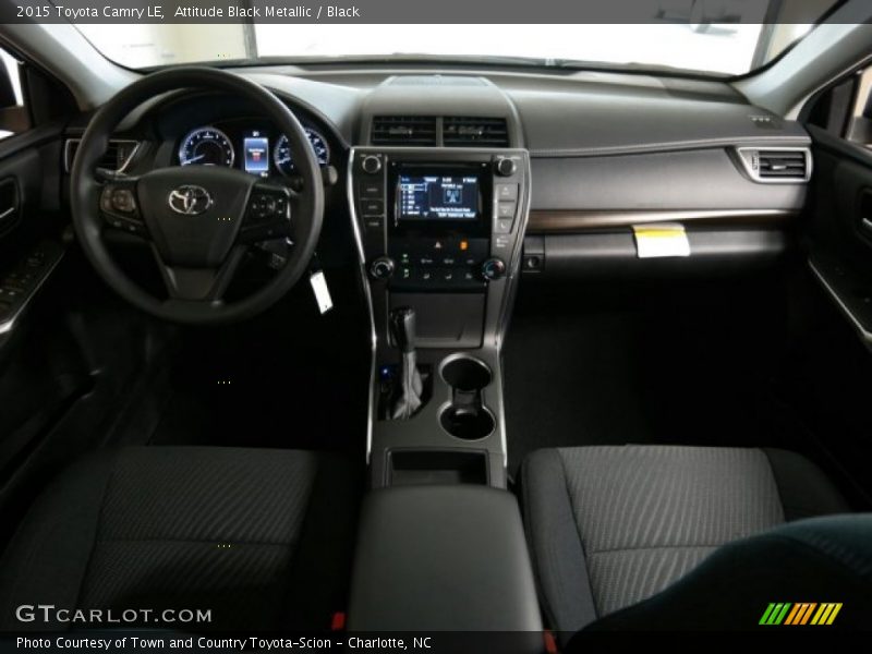 Attitude Black Metallic / Black 2015 Toyota Camry LE