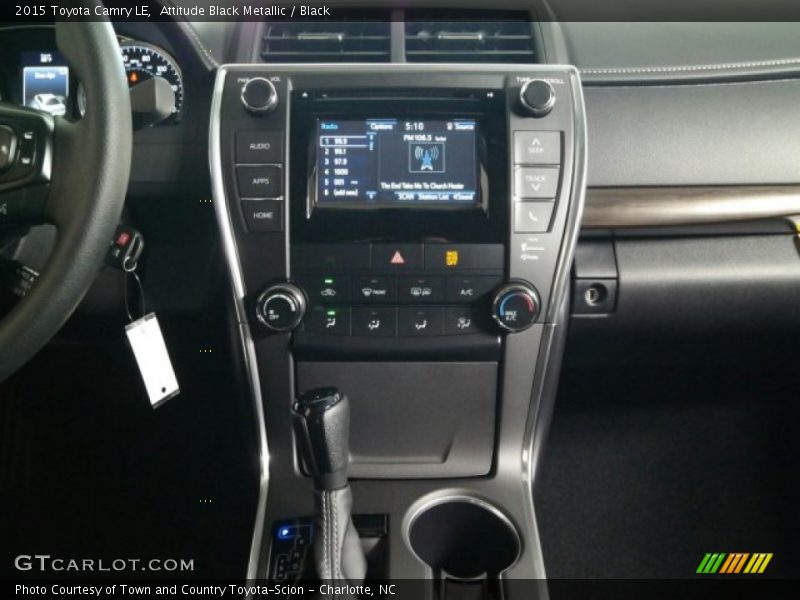 Attitude Black Metallic / Black 2015 Toyota Camry LE