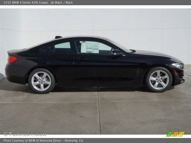 Jet Black / Black 2015 BMW 4 Series 428i Coupe