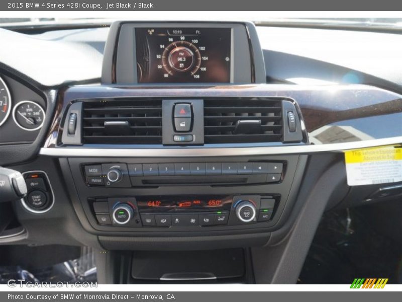 Jet Black / Black 2015 BMW 4 Series 428i Coupe