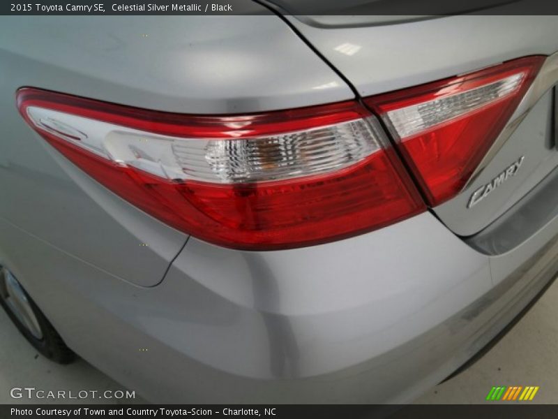 Celestial Silver Metallic / Black 2015 Toyota Camry SE