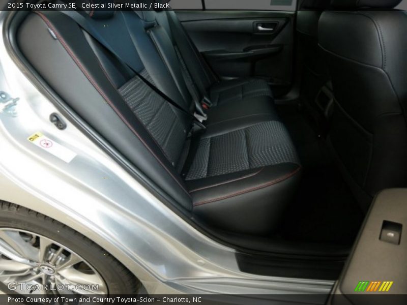 Celestial Silver Metallic / Black 2015 Toyota Camry SE
